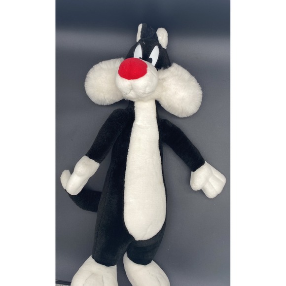 Ace Novelty Company Other - Rare 30" Looney Tunes Sylvester Cat Stuffed 1995 Ace Novelty Company Vintage